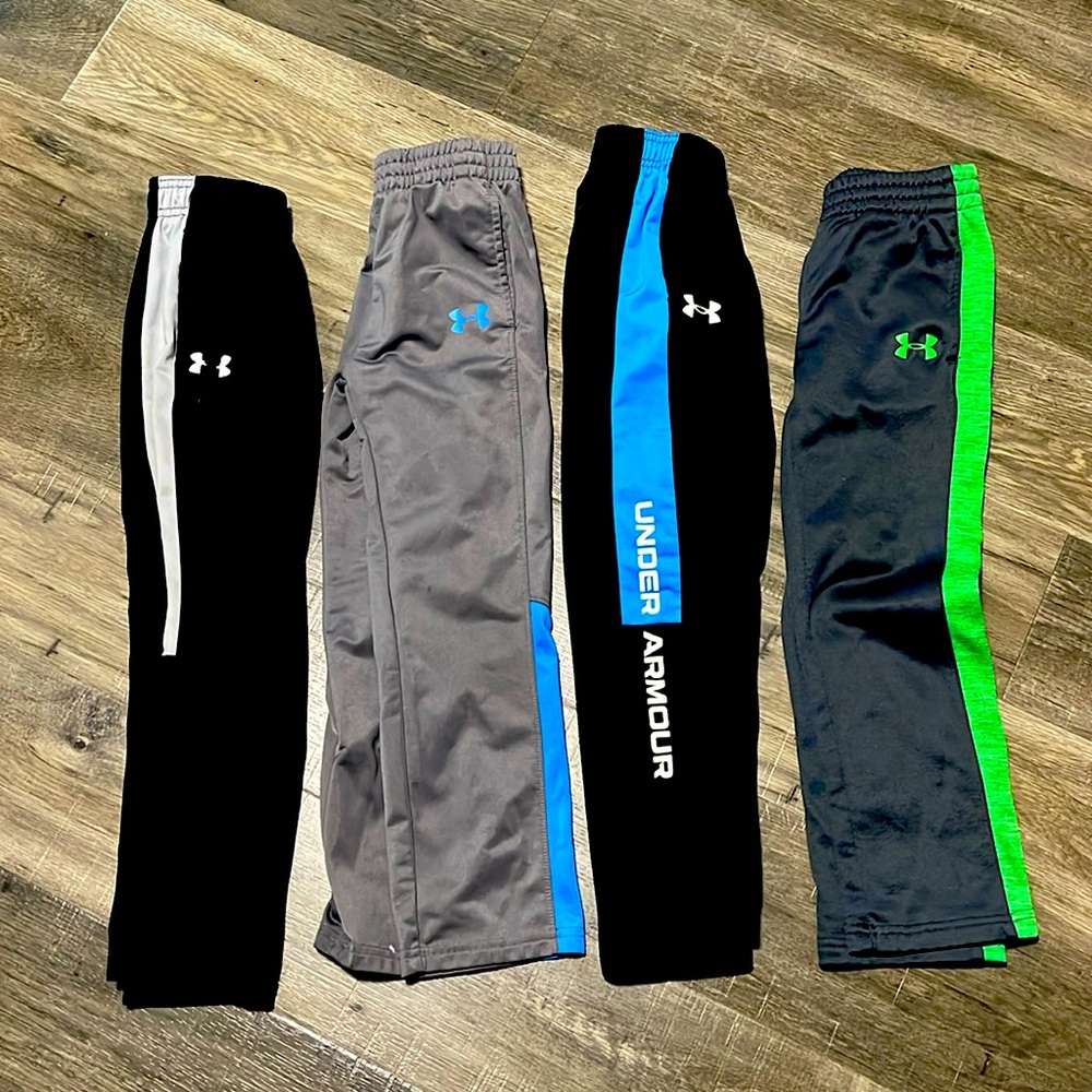 Under Armour Kids Casual Bottoms - Black, Gray, Blue, Green